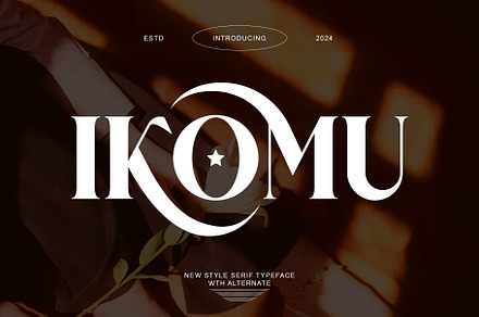 IKOMU UNnique Serif Typeface