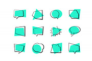 Speech bubbles collection, an Object Graphic by Boyko Pictures (Thumbnail 10 of 11)