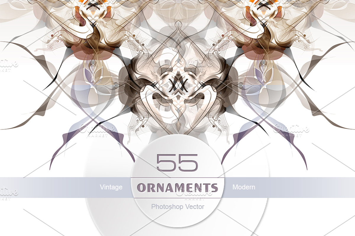 Vintage ornament, modern, a Pattern Graphic by Allween (Photo 1 of 9)