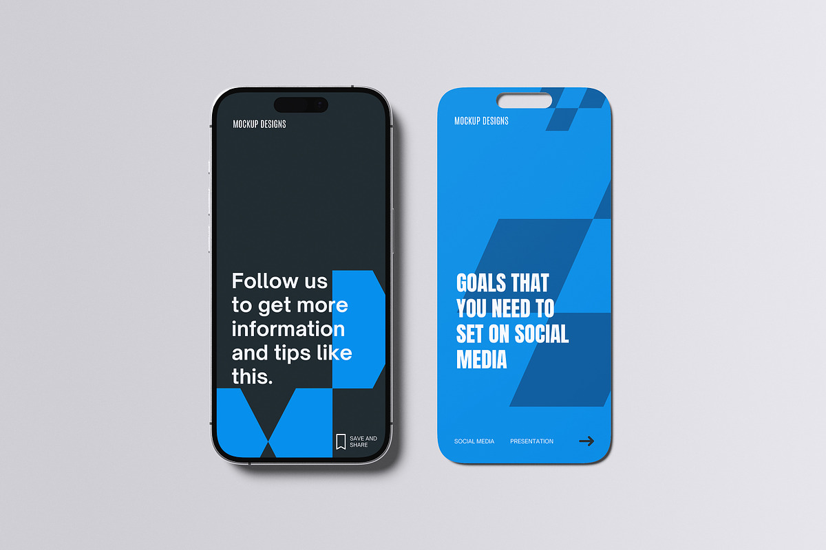 Phone Screen Mockup, an iPhone Mockup by Riel Concept (Photo 4 of 8)