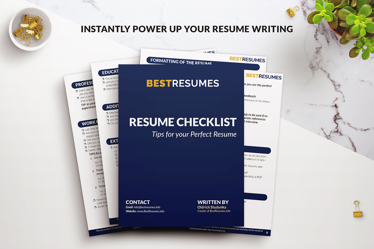 Business Resume CV Template, a Resume Template by BestResumes.Co (Photo 5 of 9)