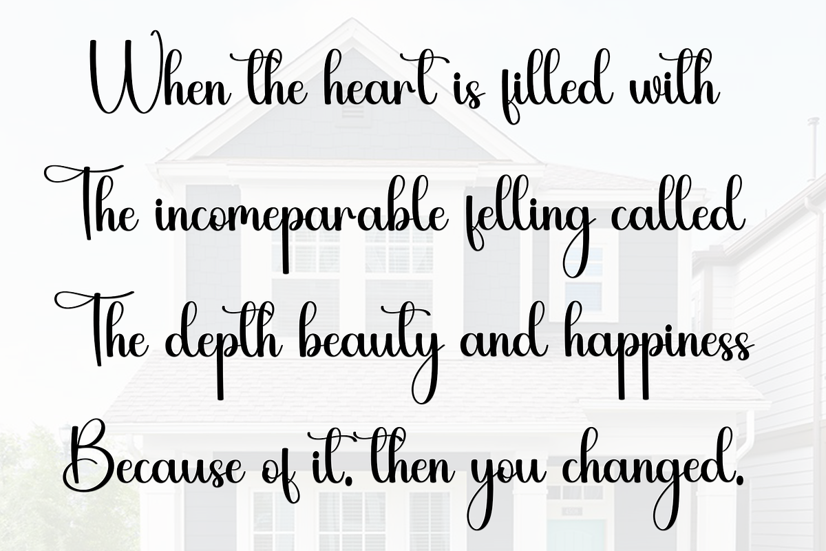 Home time, a Handwritten Font by InermediaSTUDIO (Photo 7 of 8)