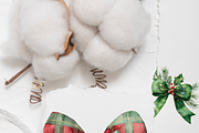 16 Christmas Bows Clipart, a Decorative Illustration by Pati Charm Studio (Thumbnail 8 of 8)
