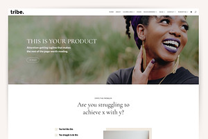 Tribe Online Course Theme For Divi