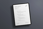 Minimalist Project Proposal Template, a Stationery Template by frommakertomaker (Thumbnail 2 of 4)