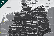 Map Germany, an Education Illustration by MaximGertsen (Thumbnail 3 of 5)