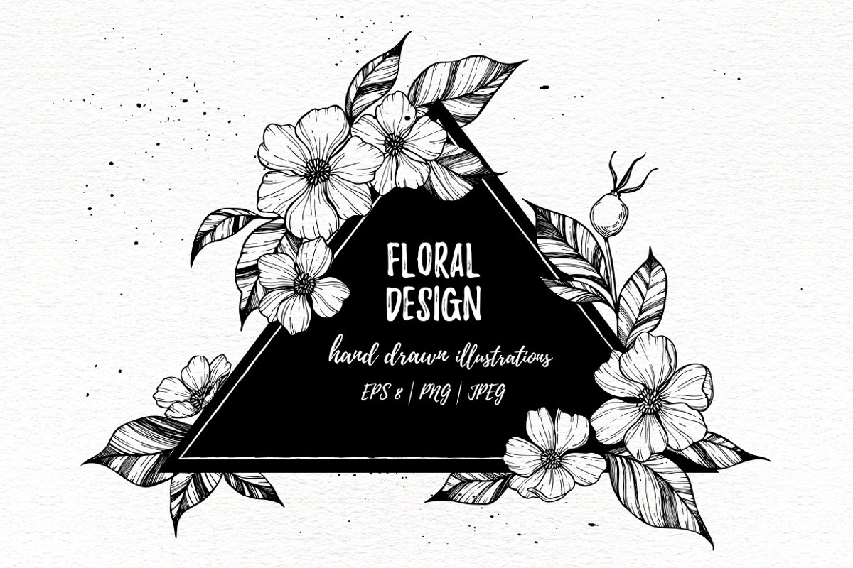 Floral Design. Part I, a Decorative Illustration by Kate Macate (Photo 1 of 6)