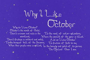 Geranium - Whimsical Hand‑Drawn Font, a Handwritten Font by Lilithcollageart