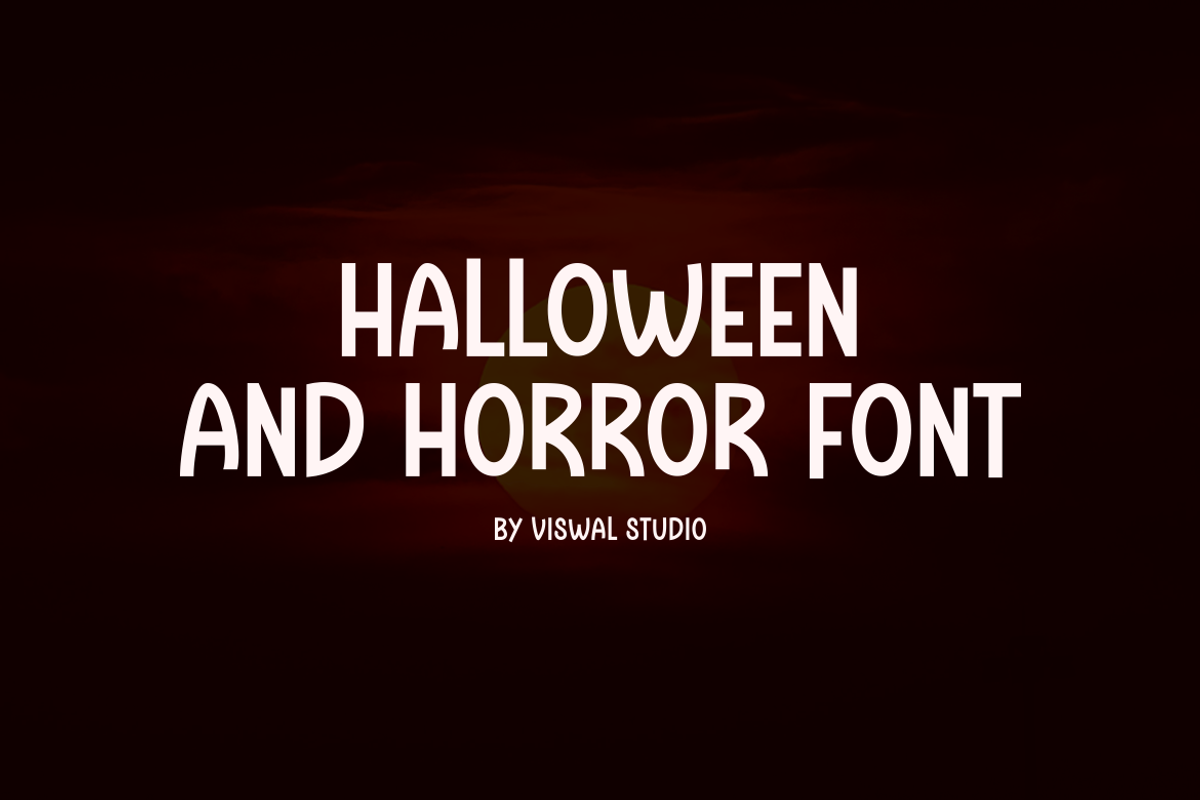 Raven Treat - Halloween Font, a Handwritten Font by Viswal Studio (Photo 2 of 5)
