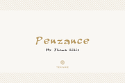 Penzance, a Handwritten Font by TEKNIKE (Thumbnail 1 of 5)