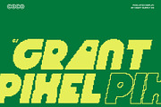 CS Grant Pixel, a Sans Serif Font by Craft Supply Co. (Thumbnail 1 of 8)