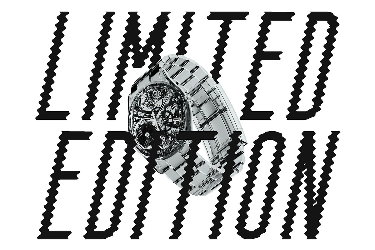 Bondie Distort, a Sans Serif Font by Craft Supply Co. (Photo 5 of 8)
