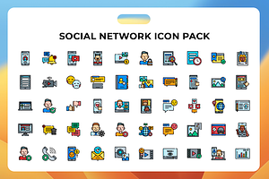 Social Network Icon Pack, an Icon by Wencory