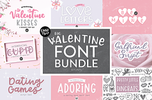 VALENTINE'S DAY Font Bundle