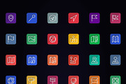 1500+ Flat Icons - Line Icons, an Outline Icon by FlatLineIcons (Thumbnail 11 of 21)