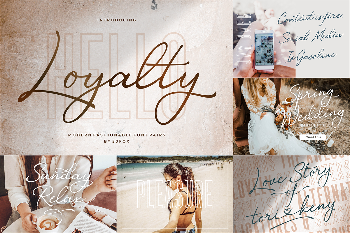 Romantic & Beauty Signature Bundle, a Script Font by 50Fox (Photo 21 of 25)