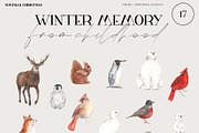 Winter memory Christmas, a Seasonal Illustration by LiChu Art (Thumbnail 17 of 30)