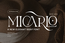 Micarlo Elegant Ligature Serif Font