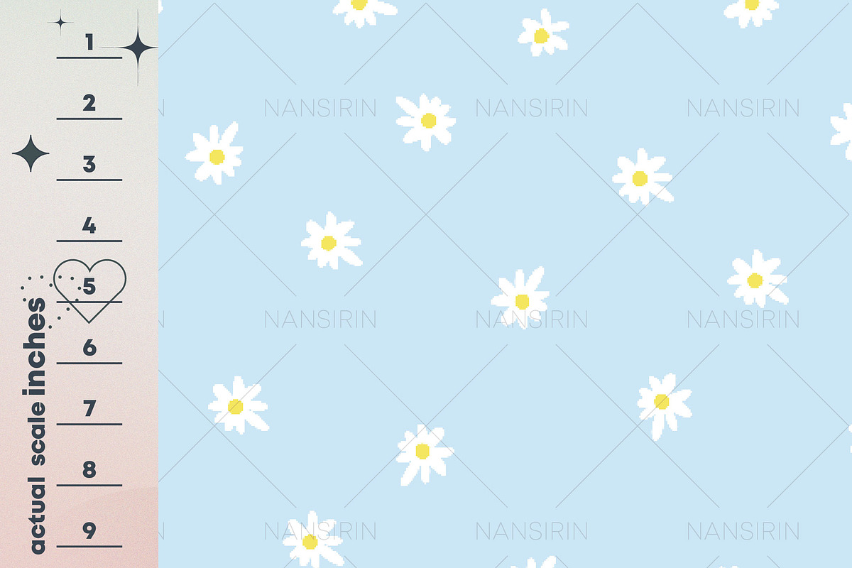 Duck and Flower Seamless Pattern Set, a Pattern Graphic by Nansirins Studio (Photo 5 of 9)