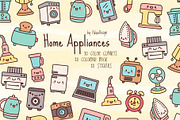 Home Appliances Bundle, an Object Illustration by Palau (Thumbnail 1 of 9)