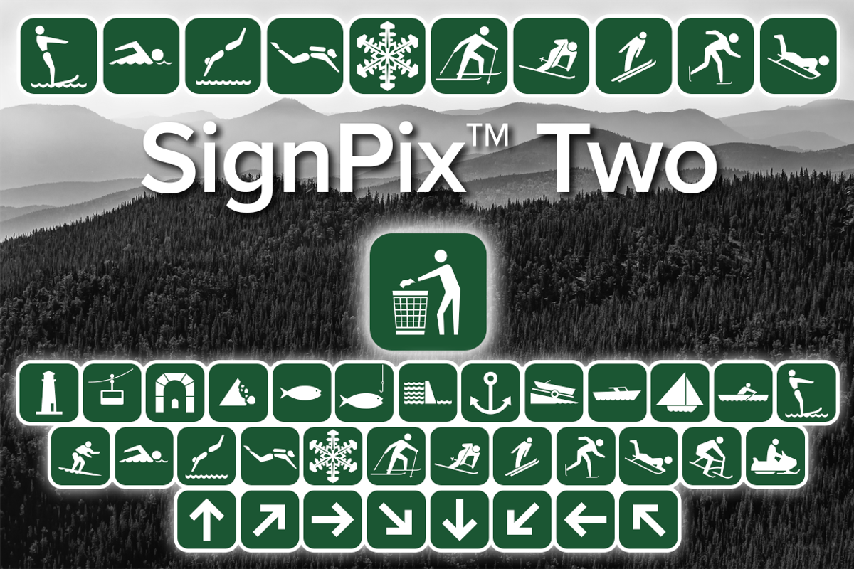 SignPix Two, a Symbol Font by Harris Design