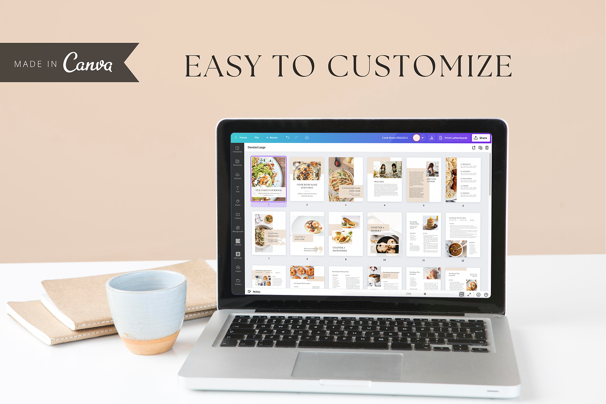 Cookbook Recipe Book Template, a Magazine Template by ShopRShop (Photo 9 of 9)