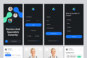 Doctor Appointment App UI, an App Template by Brickclay (Thumbnail 5 of 6)