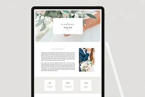 The Susannah Pricing Guide - Showit