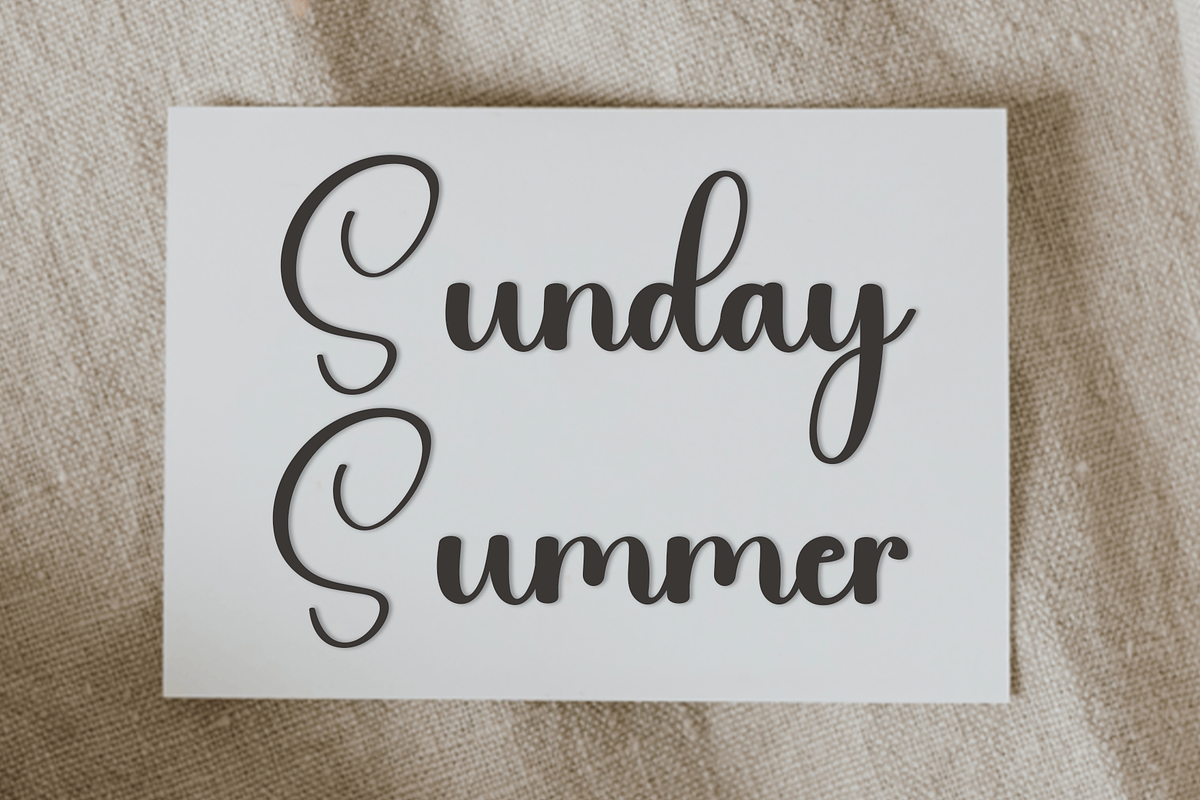 Daddy Fishing, a Handwritten Font by FreshTypeINK (Photo 3 of 5)