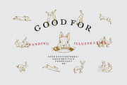 VINTAGE RABBIT LOGO & ILLUSTRATION, a Branding & Logo Template by Uncle Wiel (Thumbnail 13 of 13)