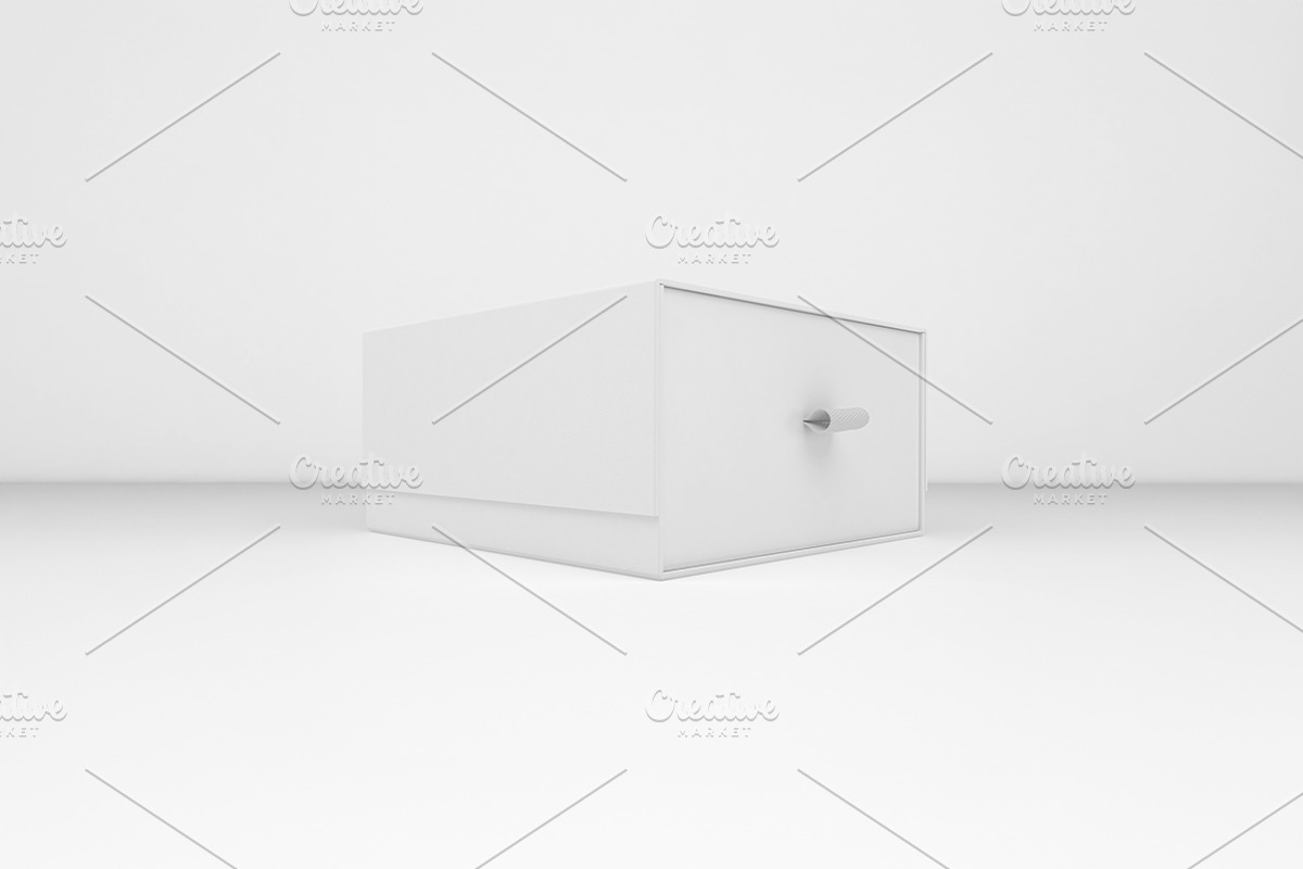 Drawer Box Mockup, a Packaging Mockup by Qaleb Studio (Photo 2 of 2)