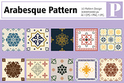 Arabesque Pattern, a Pattern Graphic by MSG Studio (Thumbnail 1 of 11)