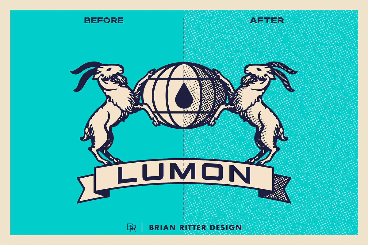 Halftone Procreate Brushes, a Brush Add-On by Brian Ritter Design