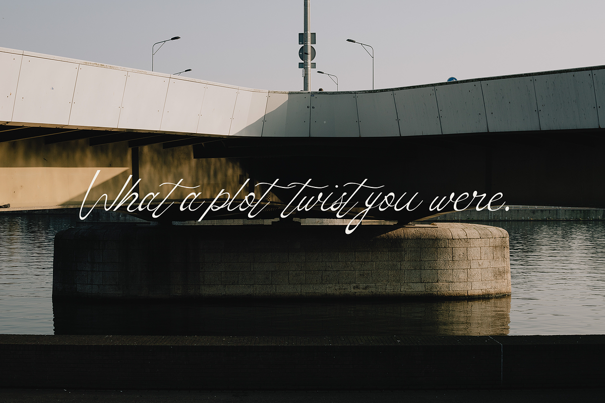 Amberose - Handdrawn Script, a Script Font by Product Experience (Photo 2 of 8)
