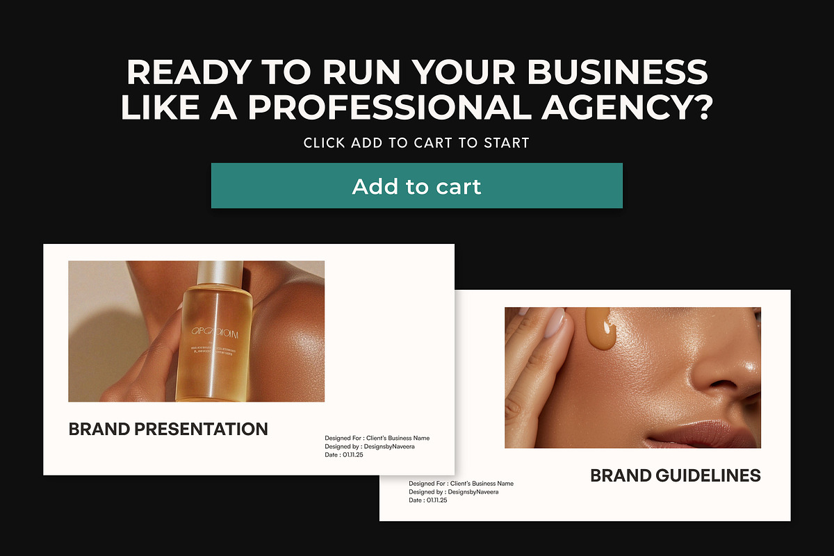 Branding Kit Template, a Branding & Logo Template by Naveera Aftab (Photo 7 of 7)
