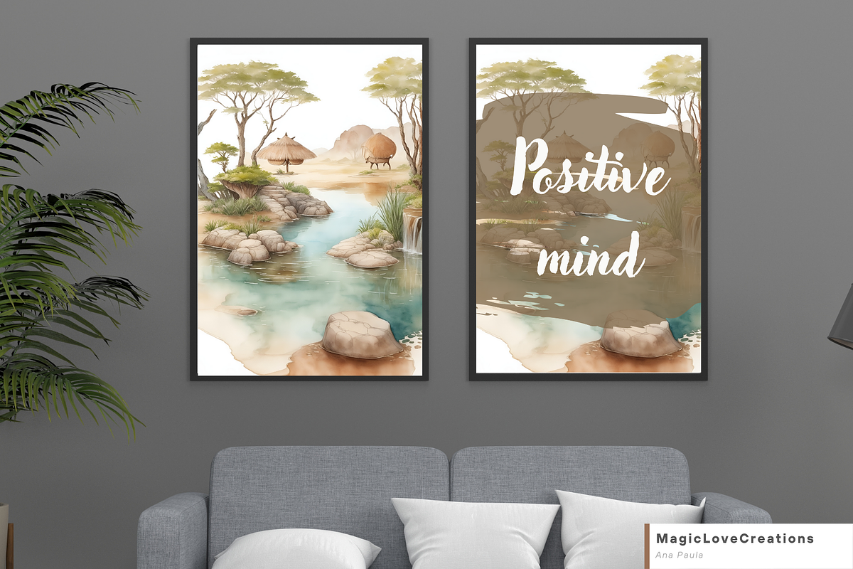 Spiritual Positive Quote Print Wall, a Poster Template by MagicLove Creations (Photo 4 of 10)