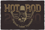 Hot Rod, a Font by VozzyStock (Thumbnail 3 of 9)