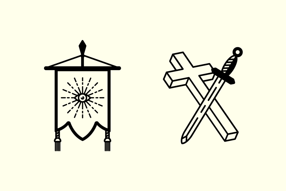 Secret Society Vector Elements, an Illustration by Claw Creative Co. (Photo 2 of 4)