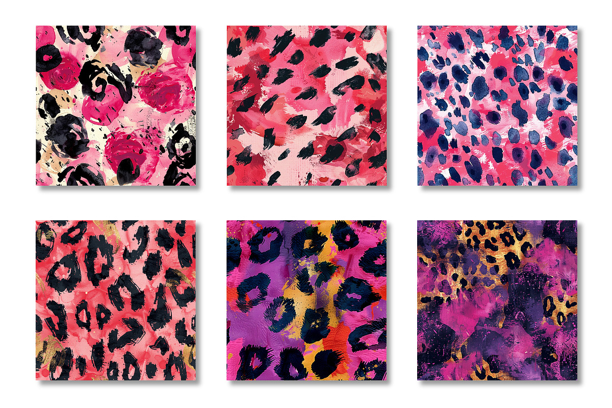 Pink Leopard Print Seamless Pattern, a Palette Add-On by Canvas Craft (Photo 2 of 9)