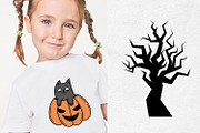 Halloween doodle collection, an Object Graphic by My May Art (Thumbnail 6 of 11)