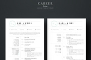 Modern Resume & CoverLetter Template, a Resume Template by careerboutique (Thumbnail 5 of 6)