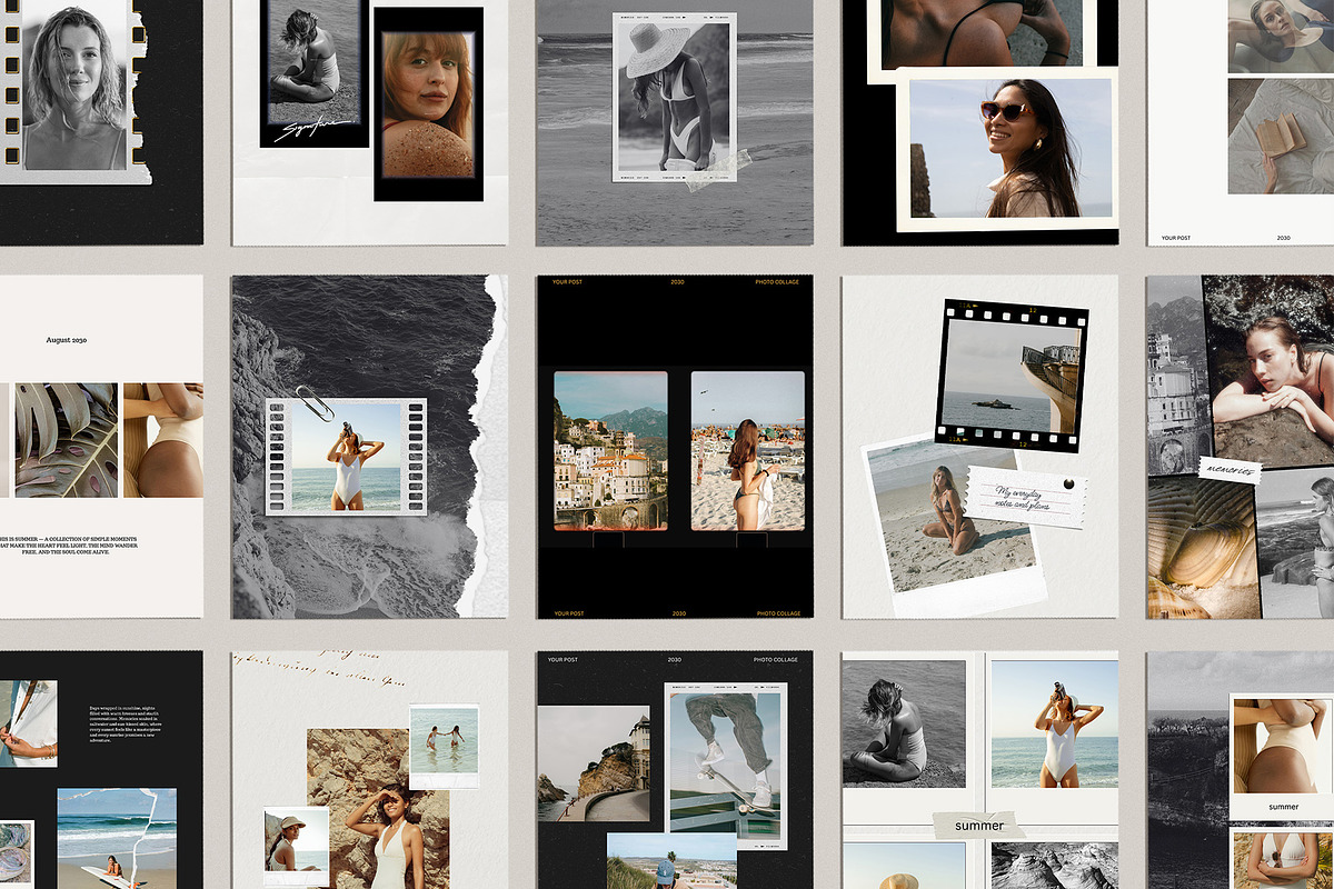 30 Instagram Post Canva Templates | Amare Creative