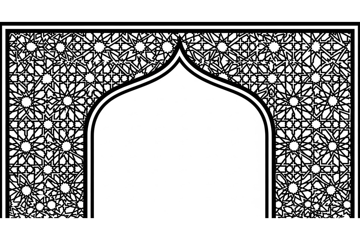 Islamic Arch Window Vector Bundle, an Illustration by yasushie (Photo 28 of 51)