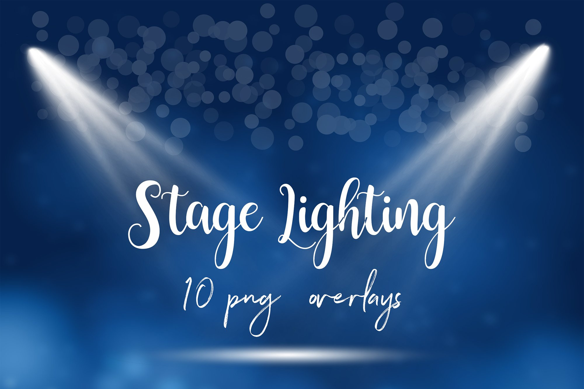 Stage Lighting Overlays by Norse Studio  Creative Market