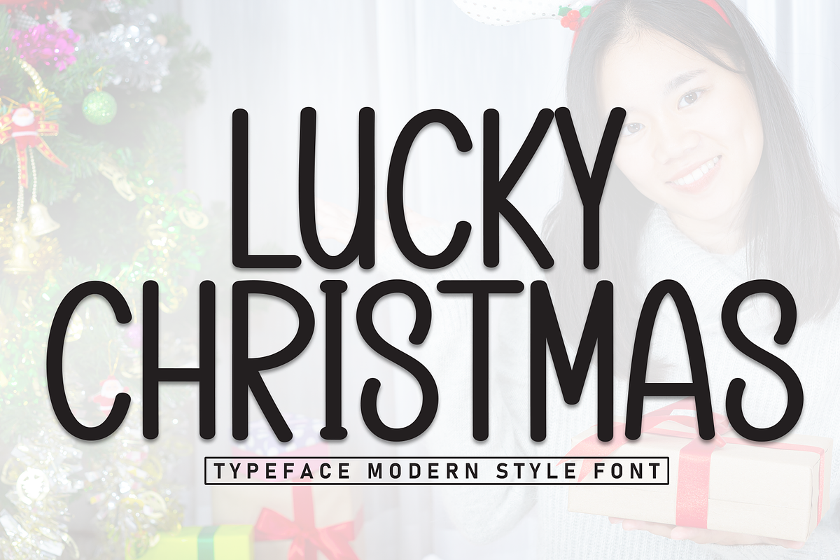 Lucky Christmas | Script Font, a Script Font by Scratchones (Photo 1 of 8)