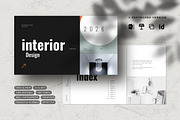 Interior Design Template, a Presentation Template by White Graphic (Thumbnail 1 of 7)