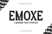 Emoxe - Modern Font