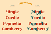 Stylish Retro Serif Font - Rukola, a Serif Font by Font Liner (Thumbnail 3 of 9)
