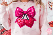 Faux Crochet Valentines Day Png, an Illustration by CreationArt (Thumbnail 5 of 6)