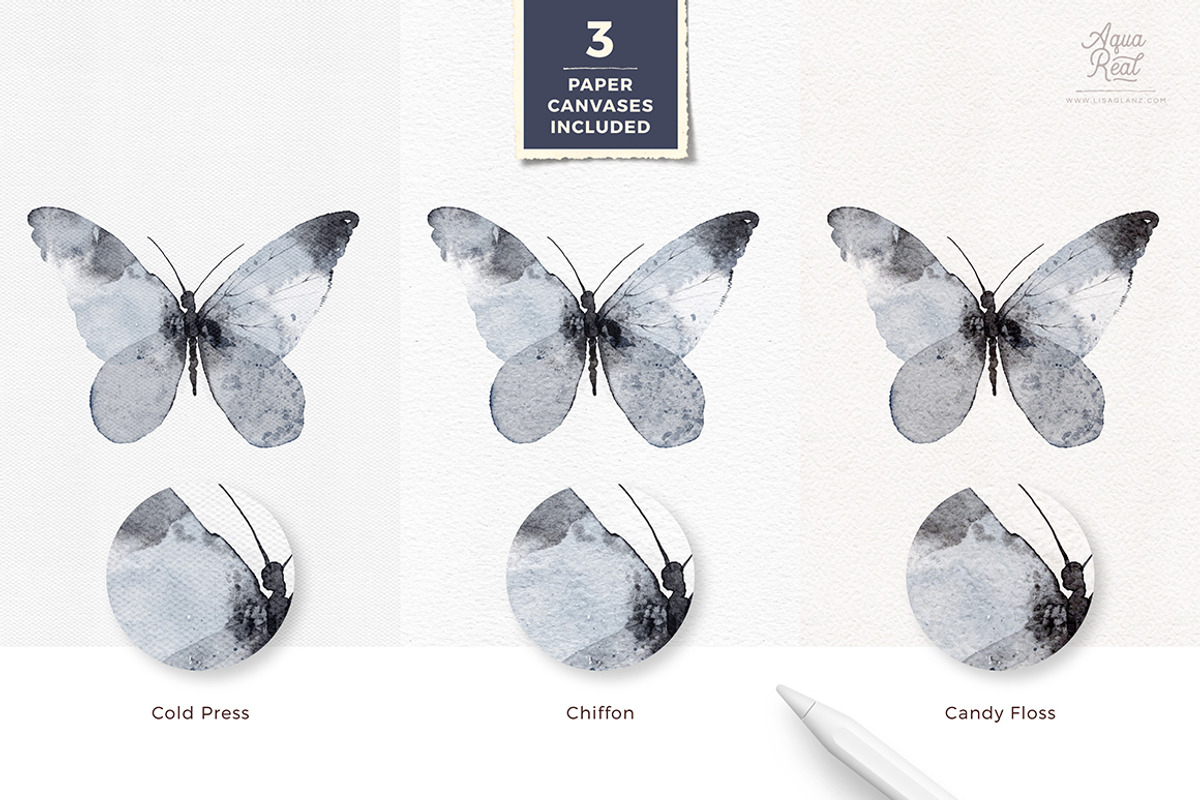 AquaReal Procreate Watercolor Set, a Brush Add-On by Lisa Glanz (Photo 9 of 16)